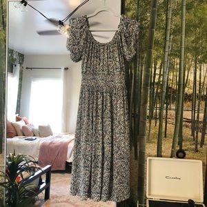 Madewell Floral Midi Dress!!